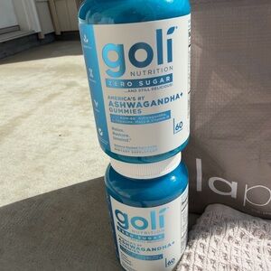 Goli Nutrition Ashwagandha Gummies zero sugar NEW